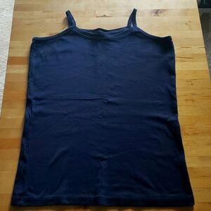 Navy blue tank top